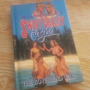 Sweet Valley High Boyfriend Wars Hardcover Book